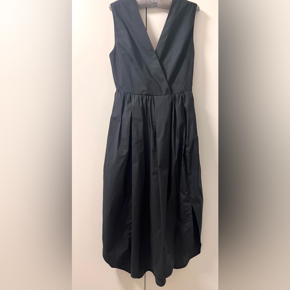 COS Cotton Size 8 Midi Dress with pockets - NWT
